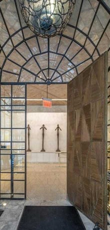 The Marmara Park Avenue entrance – luxury hotel featured in hospitality marketing campaign by Gourmet Marketing