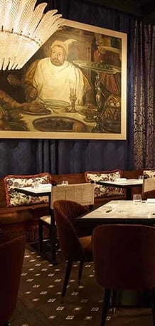 The Bazaar by José Andrés restaurant interior – fine dining venue featured in hospitality marketing campaign by Gourmet Marketing